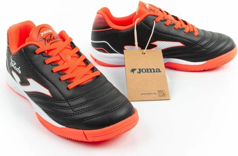 Atlete futbolli për fëmijë Joma Toledo JR 2601, të zeza [Madhësia: 33]