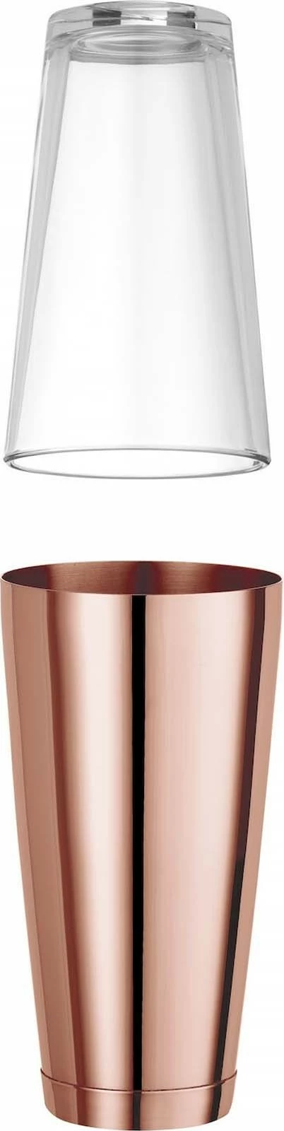 Shaker Boston, Bar Up, 0.8L, diametër 90mm, çelik inox i peshuar, bakër