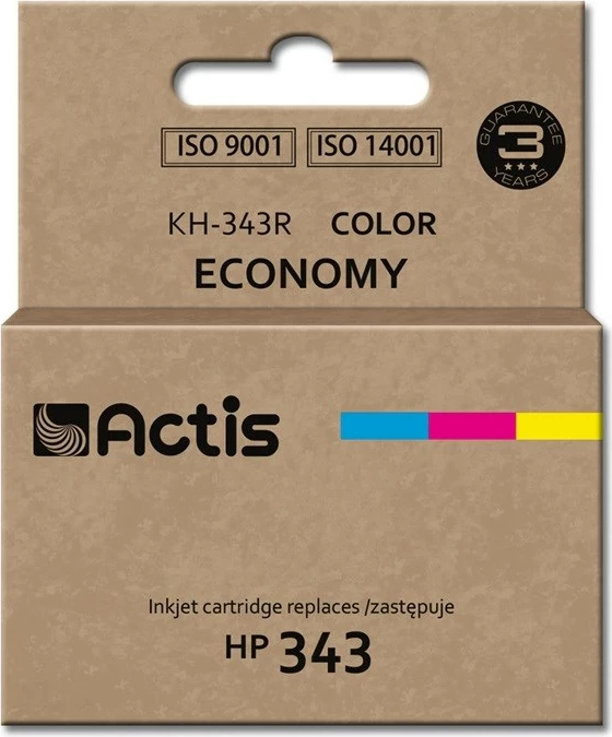 Bojë zëvendësese Actis KH-343R ink për HP 343 C8766EE, 21ml, tri ngjyrëshe