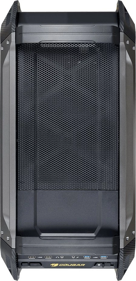 Kasë Cougar Panzer Max midi tower, e zezë