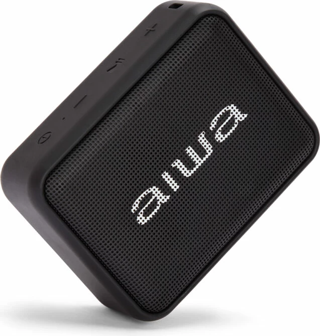 Altoparlant Bluetooth portativ Aiwa BS-200BK, 6 W, IPX6, TWS, FM, 2000 mAh, i zi