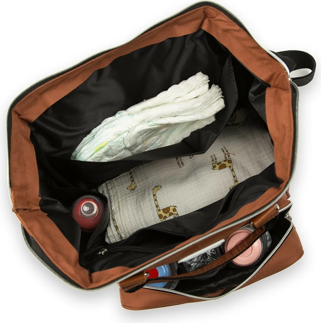 Çantë për pelena, Zoozie Bags, 5163 - 62034, ngjyrë deve