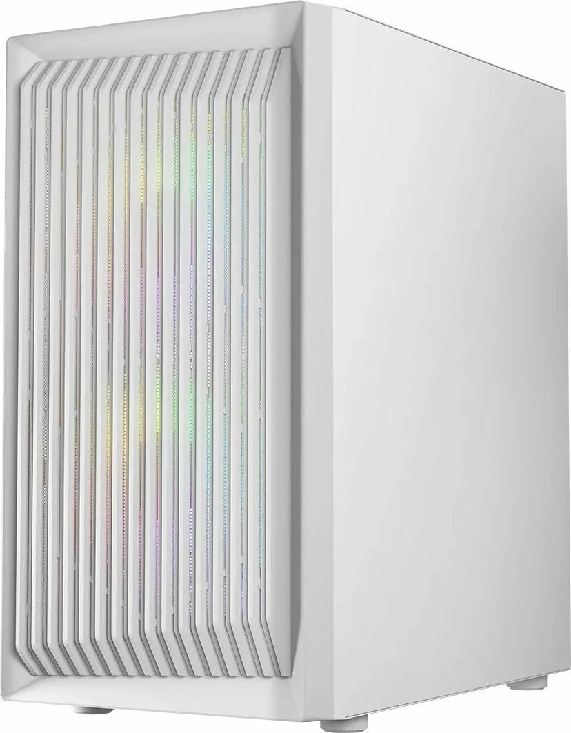 Kasë Logic Concept Atos Mini ARGB Micro-ATX mini tower, tempered glass, pa furnizim, e bardhë
