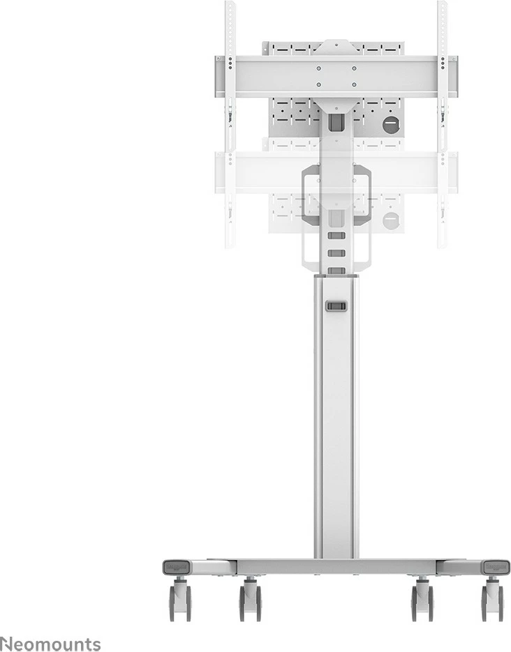 Karrocë portative TV Neomounts Newstar FL50S-825WH1, për ekrane 37-75 inç, rregullim lartësie, ngjyrë e bardhë