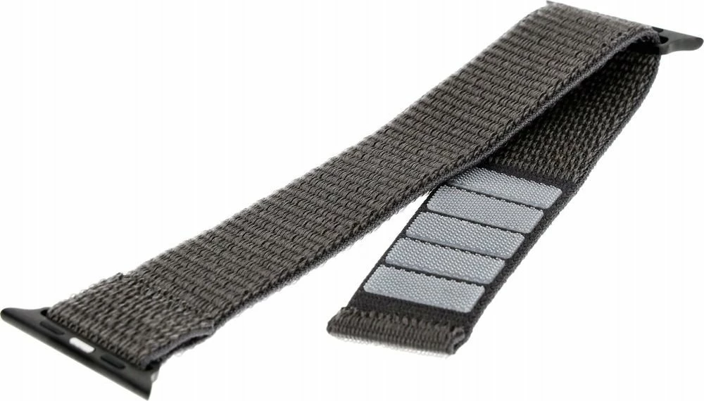 Rrip Smartwatch Fixed Nylon Sporty FIXNST2-436-GR, për Apple Watch 38/40/41mm, 160-210 mm, najlon, dark gray