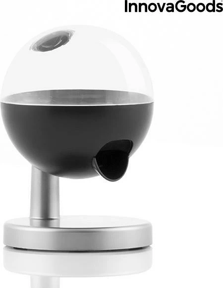 Dispenser automatik për karamele dhe fruta të thata InnovaGoods V0100914, me sensor prekës, 3x AAA, e zezë/argjendtë