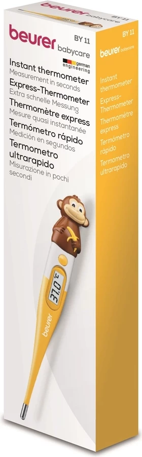 Termometër Beurer BY 11 Monkey, e verdhë/kaftë