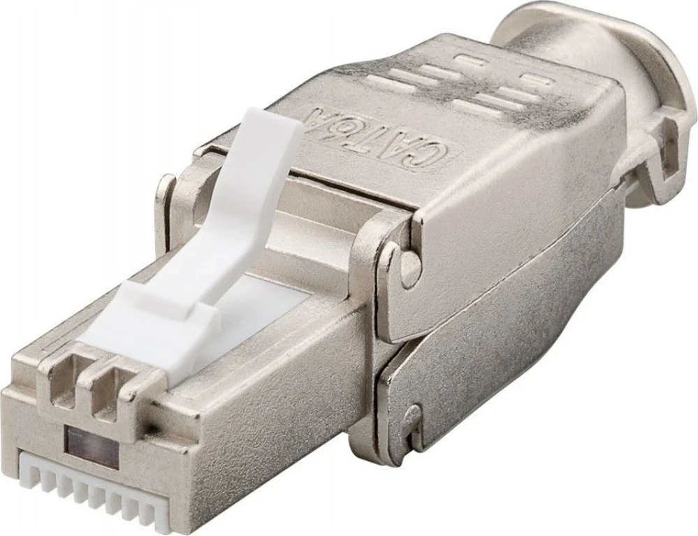 Konektori modular Techly 105872 RJ45 Cat6a 10G STP, i zi
