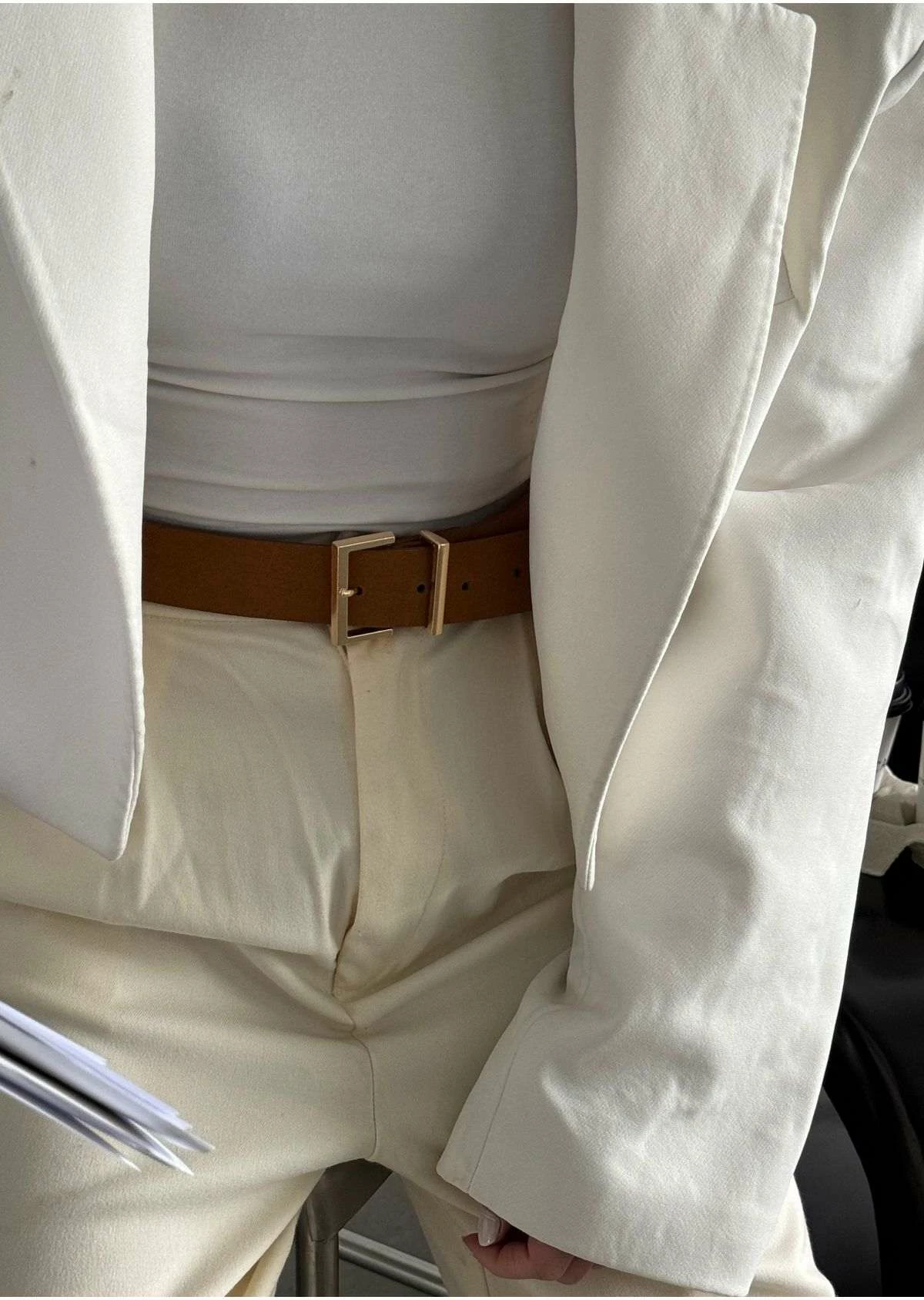 Rrip Jumeon, ngjyrë tan dhe ari, KPEGMSA35043, 100cm