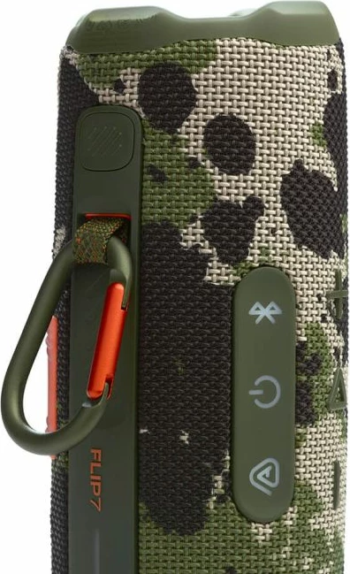 Altoparlant portativ Bluetooth JBL Flip 7, AI Sound Boost, IP68, 16 orë, kamuflazh military