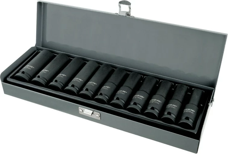Set soketash të thella Proline 18909 3/4\" 22-41mm (L 90mm) 8 copë