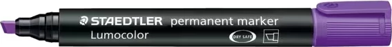 Staedtler Lumocolor Permanent Marker – Violet (Chisel Tip)