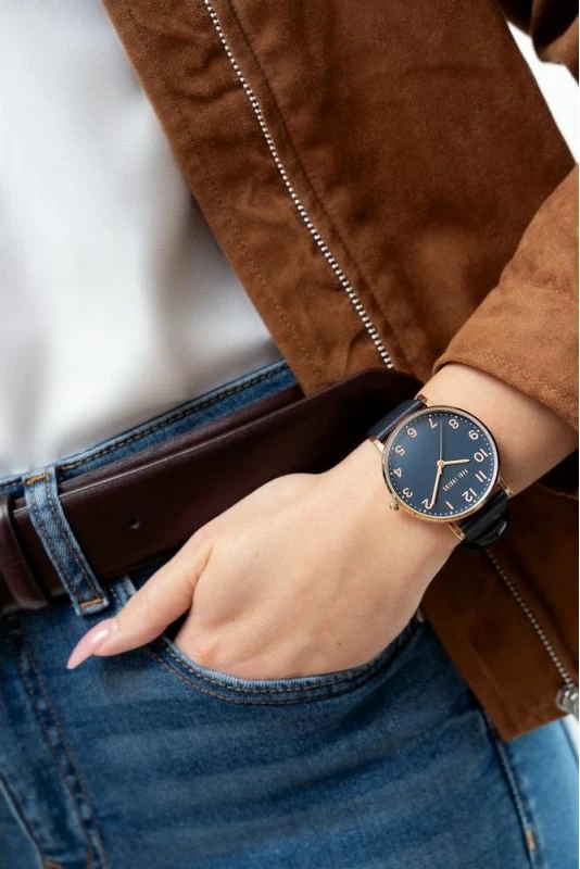 Orë dore për femra Paul Lorens, rozë e kaltër