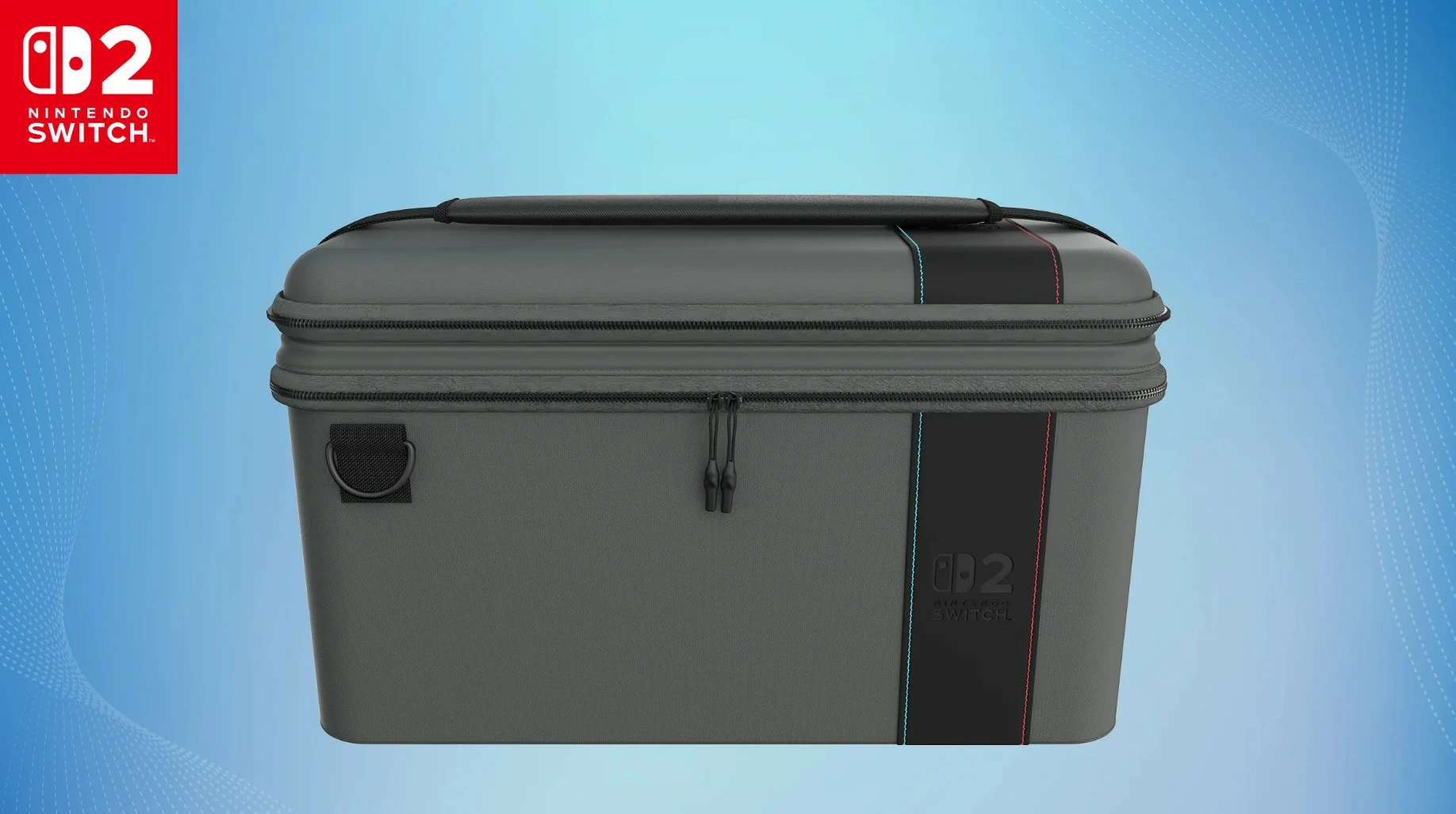 Çantë udhëtimi 2-në-1 Turtle Beach PlayTrek për Nintendo Switch 2, e zezë