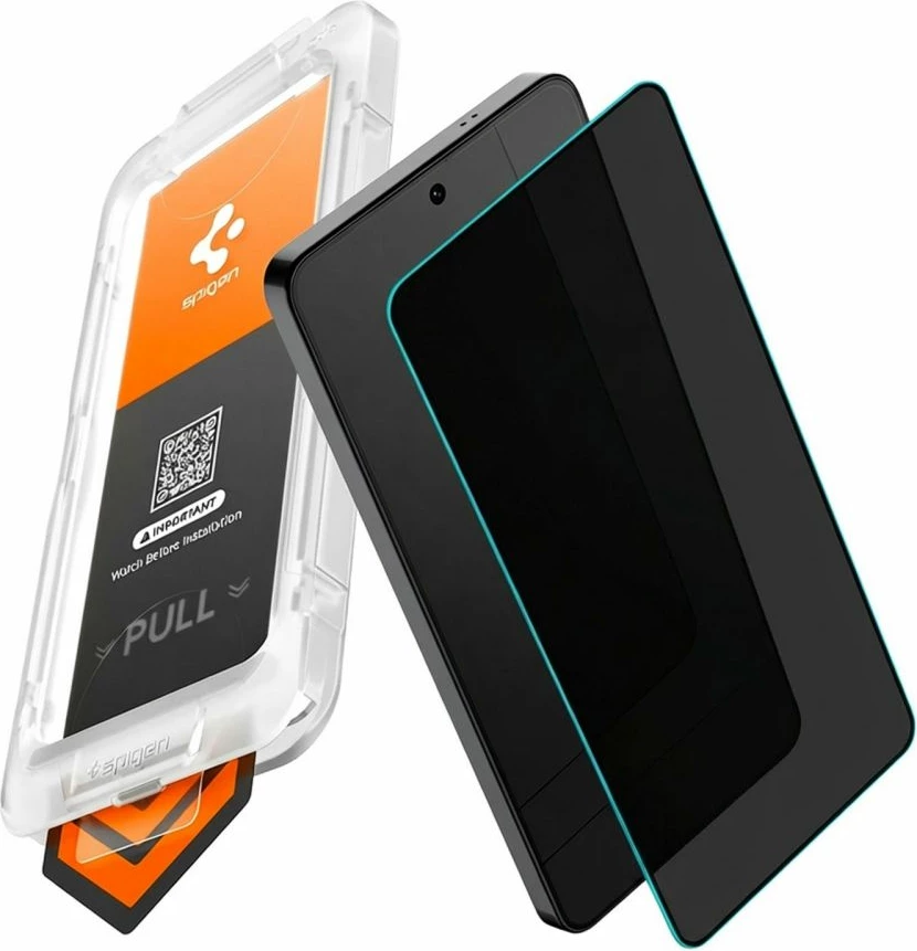 Xham mbrojtës privatësie Spigen Glas.TR EZ Fit Pro HD për Samsung Galaxy S26, 1 pack
