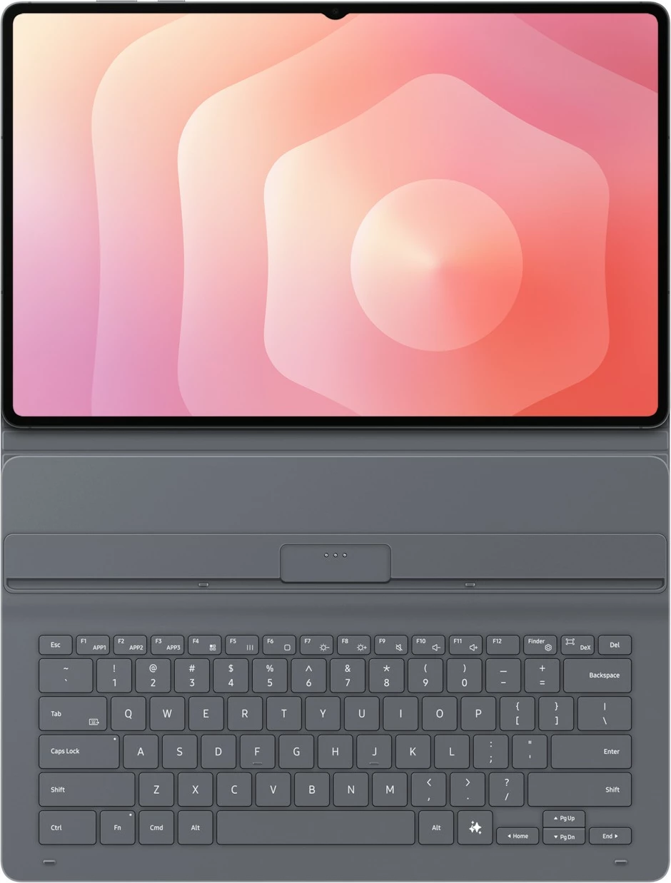 Mbështjellës me tastierë Samsung Book Cover Keyboard Slim për Tab S11 Ultra, e zezë