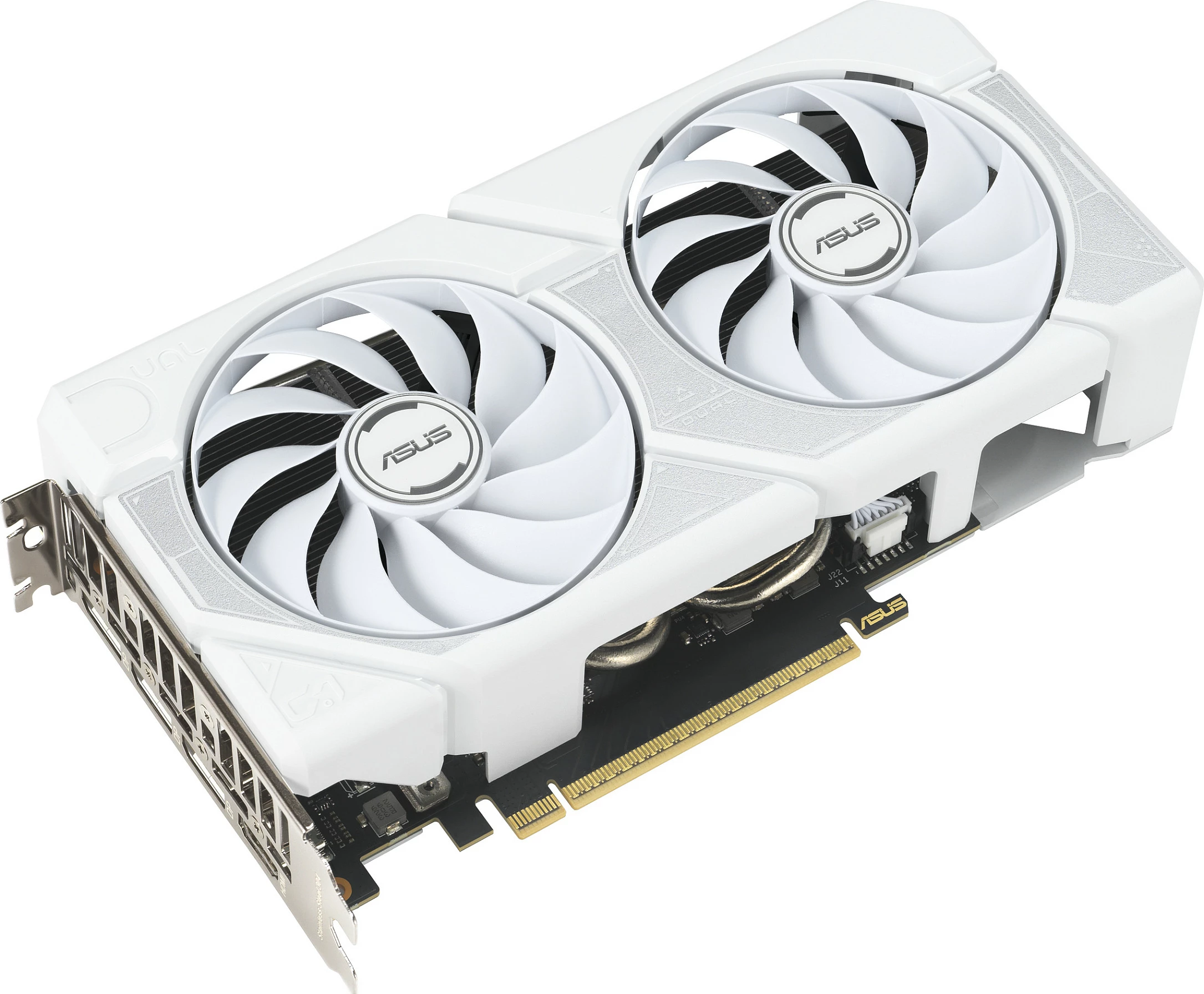 Kartelë grafike ASUS RTX 5060TI 16GB GDDR7 e bardhë