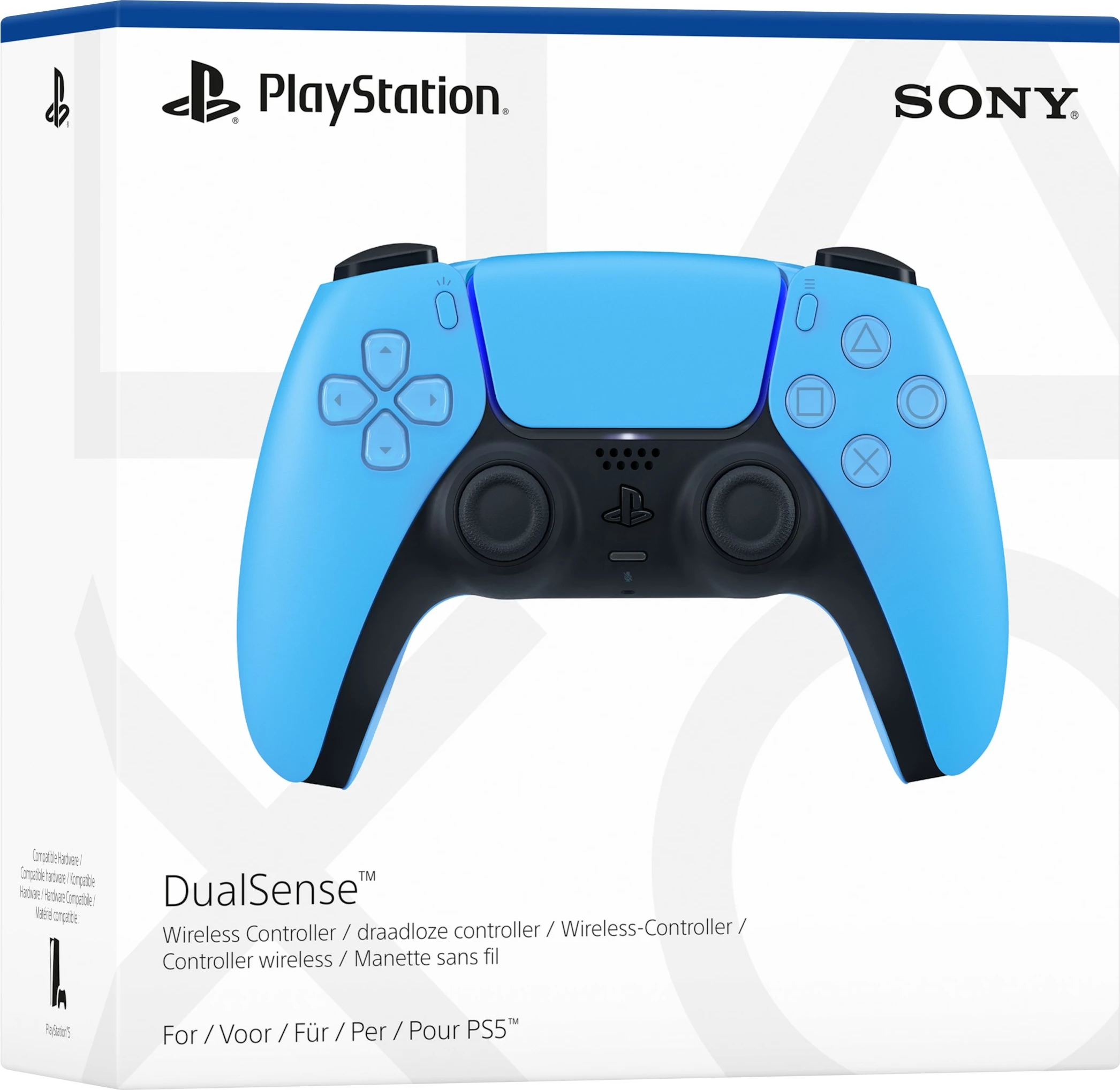 Gamepad SONY DualSense PS5, wireless, Starlight Blue