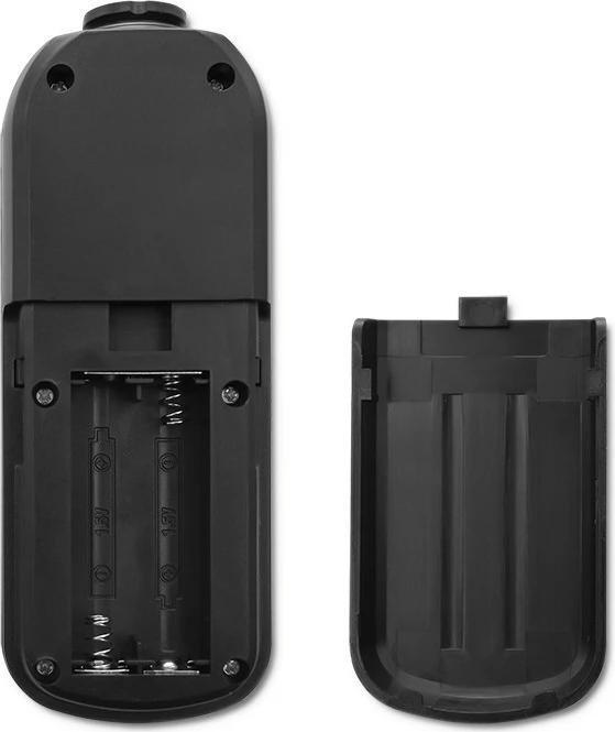 Matës trashësie boje Qoltec 50646, LCD i ndriçuar, 0-2000μm, i zi