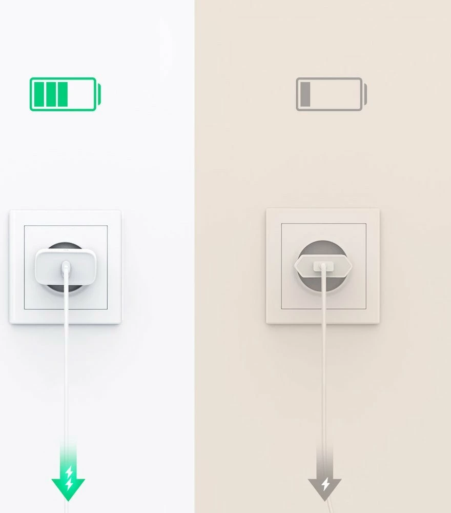 Karikues murit Ugreen 70161, USB Type-C, 30W, i bardhë