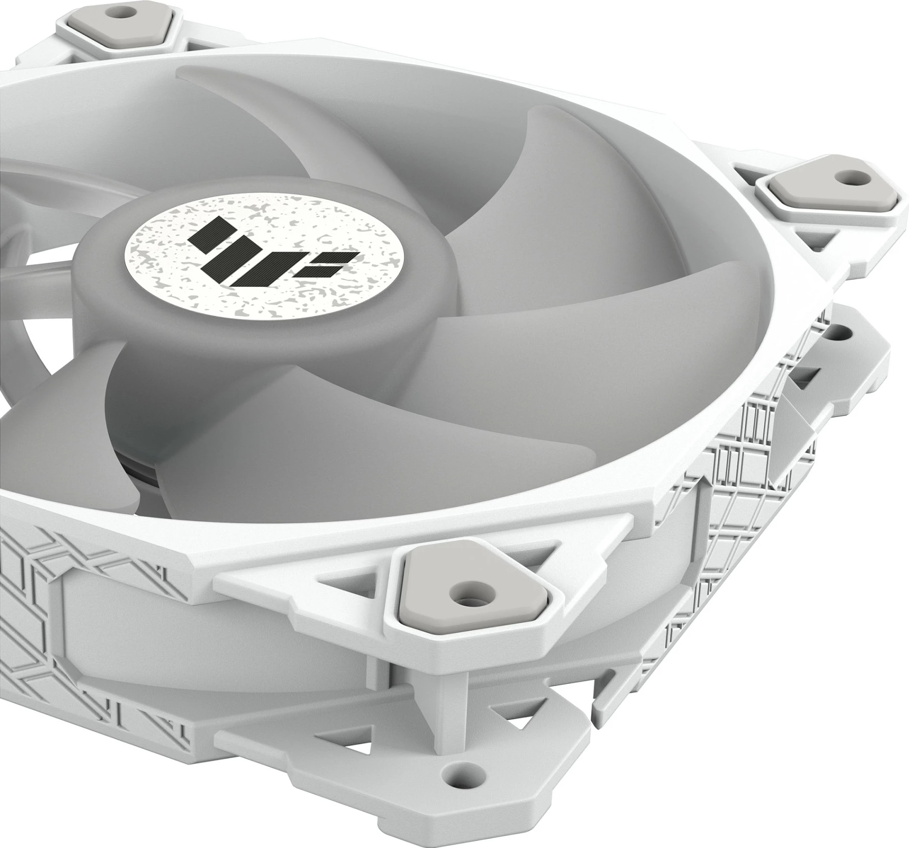 Ventilator kasë ASUS TUF Gaming TF120 ARGB, 120mm, 250-1900 RPM, i bardhë