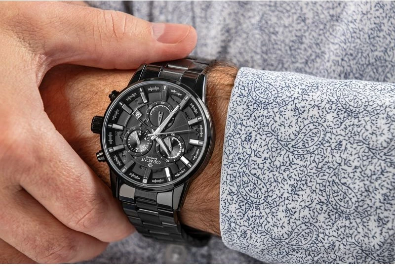 Orë dore për meshkuj Giewont, e zezë