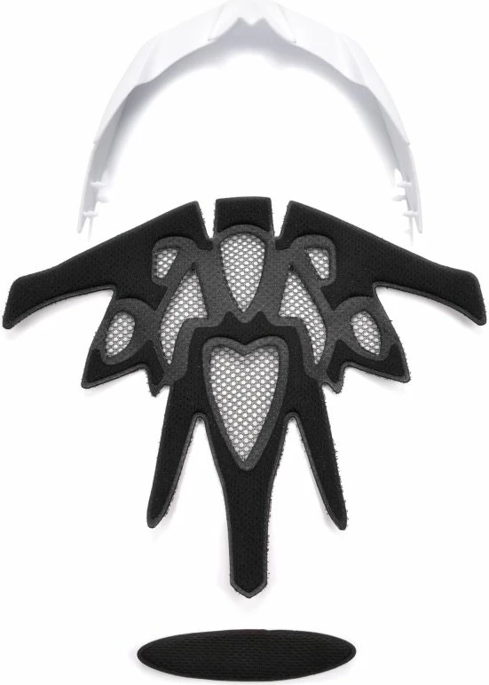 Helmetë biçiklete Meteor, uniseks, të bardhë