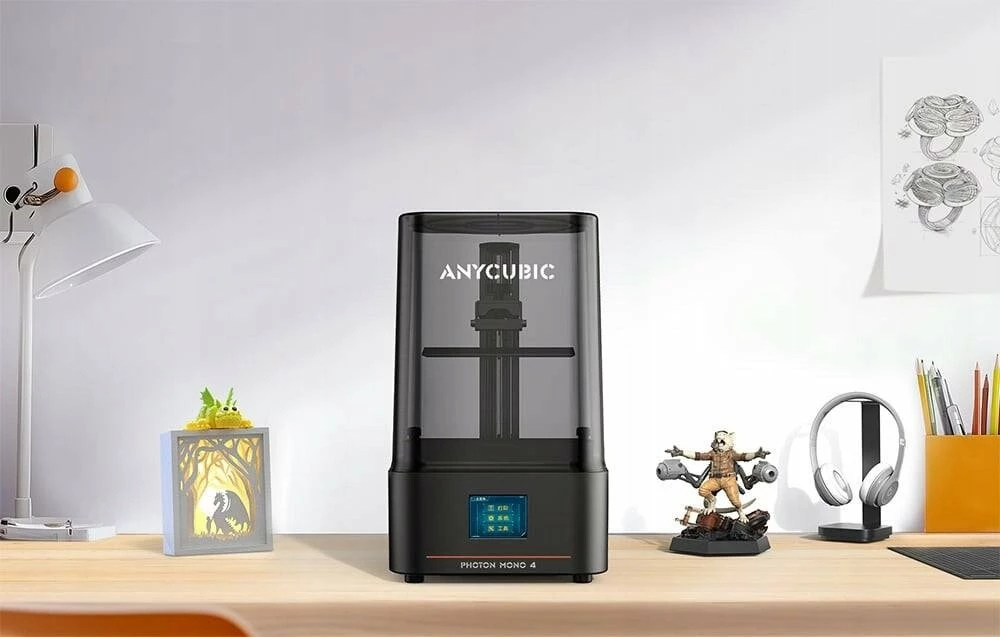 Printer 3D Anycubic Photon Mono 4, SLA, 10K, ekran LCD 7"