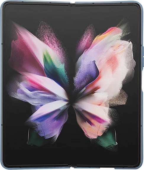 Mbështjellës Guess 4G Triangle Strass për Samsung Galaxy Z Fold 5, Kaltër