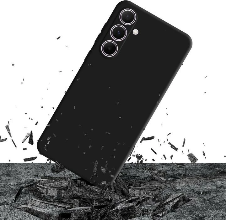 Mbështjellës telefoni 3MK Matt Case, për Samsung A36 5G/A56 5G, TPU, i zi