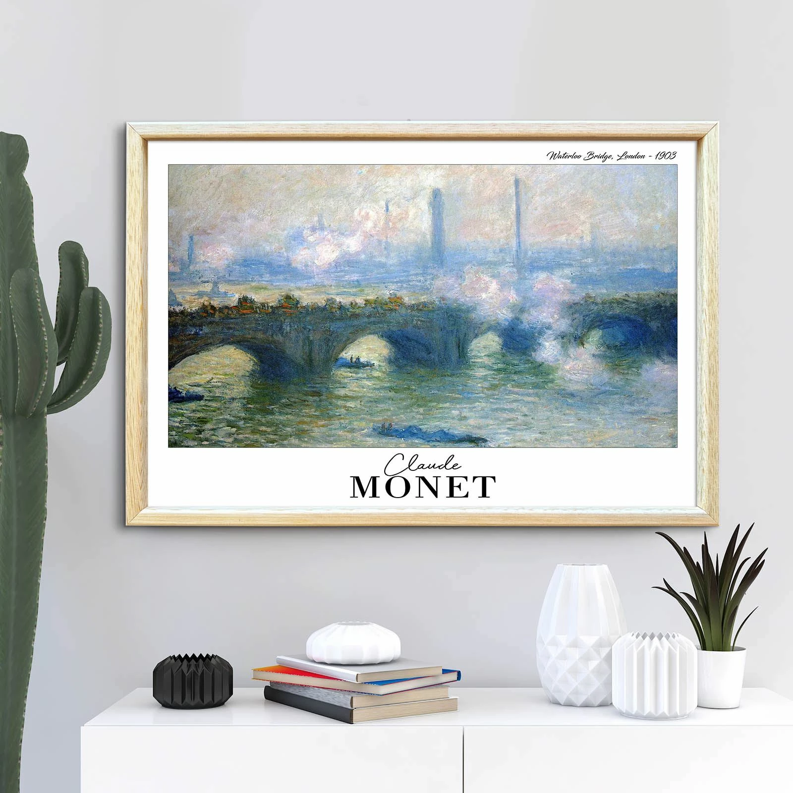 Pikturë dekorative me kornizë, Wallity, 4262AHSMONET-016