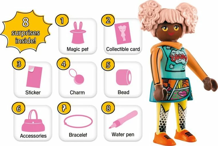 Set lodre Playmobil EverDreamerz Edwina Comic World 70476, 32 copë, 7+ vjeç