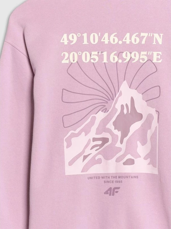 Duks për vajza 4F, me kapuç