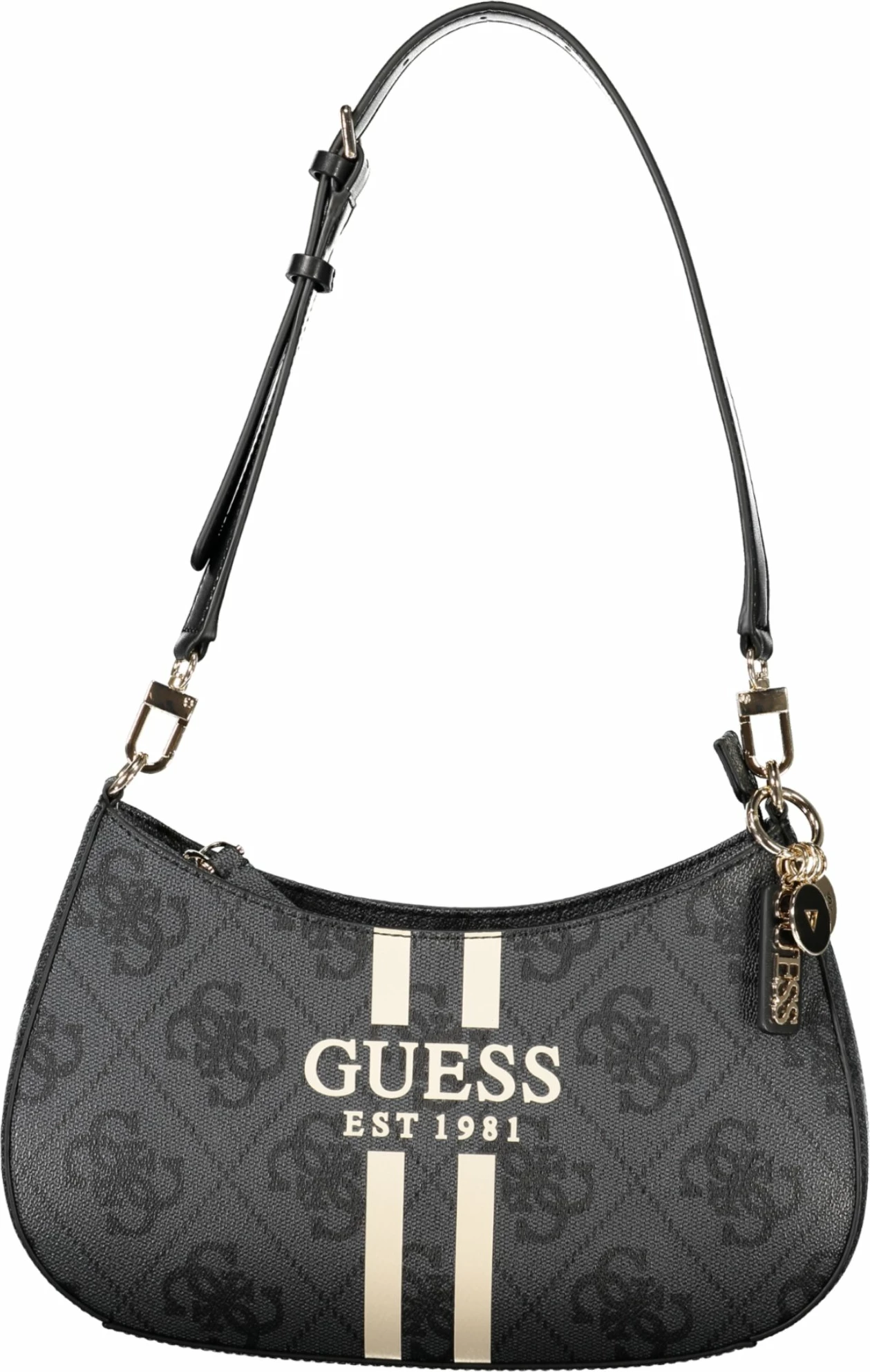 Çantë për femra GUESS JEANS NOELLE II, e zezë