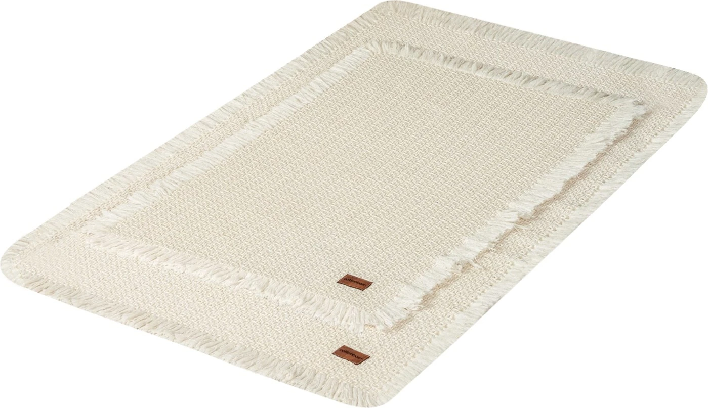 Set tapetash për banjo (2 copë), Mijölnir, qilim për banjo, krem