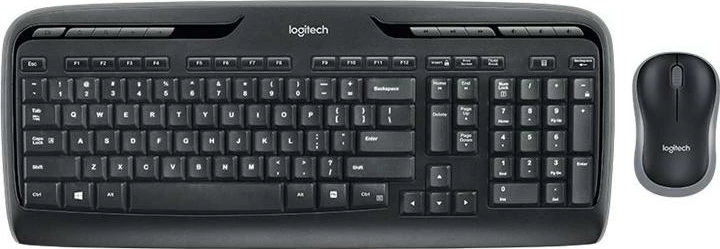 Set tastierë dhe maus wireless Logitech MK330 (920-008533), layout gjerman (DE), multimedia keys, e zezë