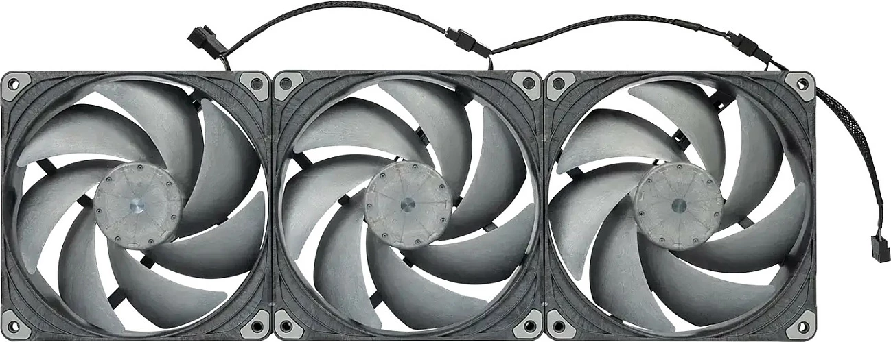Ventilator për kasë Phanteks T30 PWM 140mm, 3 copë, i zi