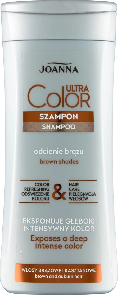 Shampon për femra Joanna Ultra Color për nuanca kafe dhe gështenjë, 200ml