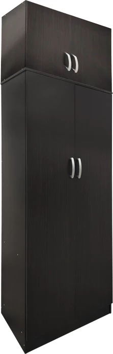 Dollap dy-dyerësh me loft Lego, ngjyrë wenge, 80x42x240cm