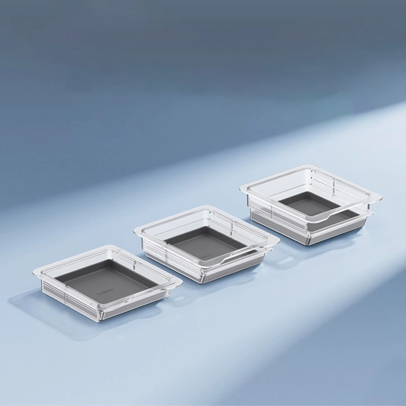 Organizator makine Baseus T-Space Series për Tesla Model 3/Y, silikon, gri