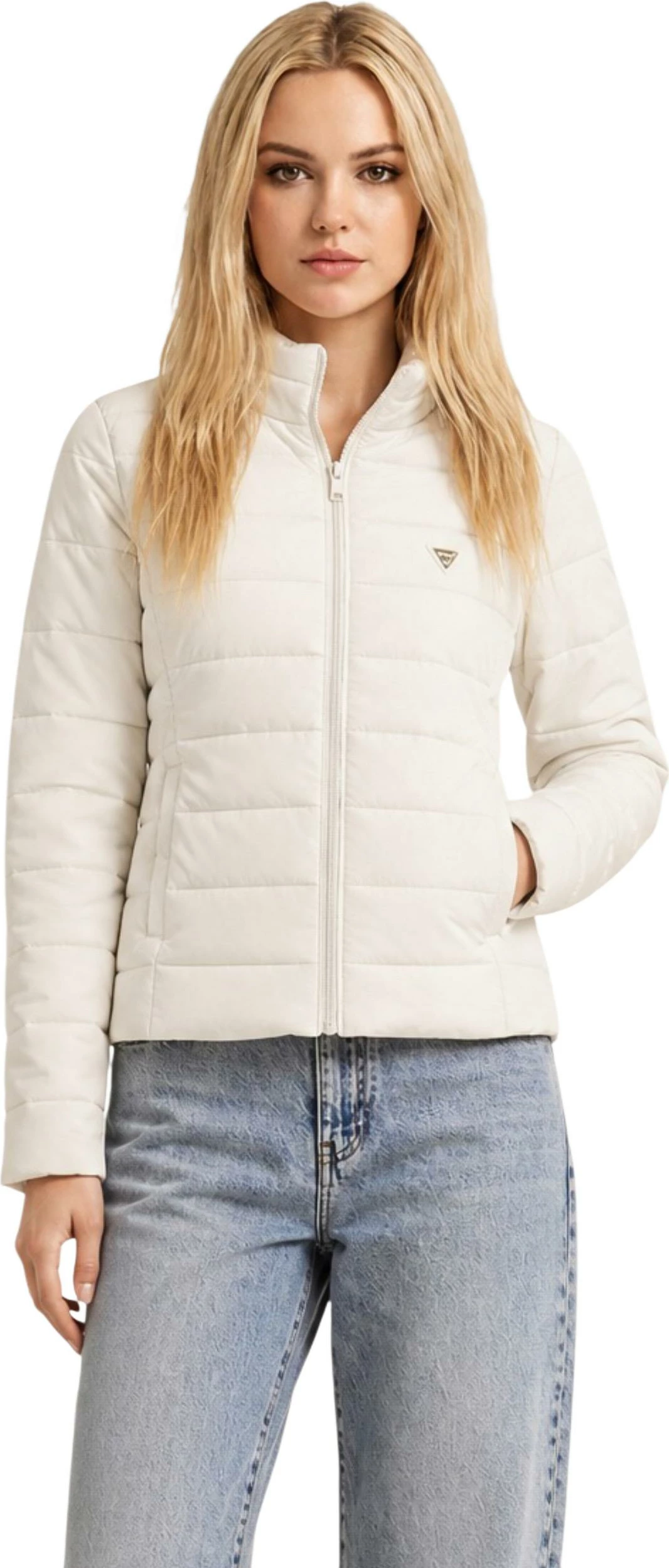 Jakne për femra Guess Active DIANN V4YL04 WF3X0, e bardhë [Madhësia: XS]
