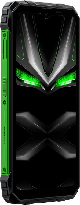 Celular rugged Blackview Fort 1 4GB RAM 128GB, ekran 6.56" 90Hz, bateri 10000mAh, jeshile