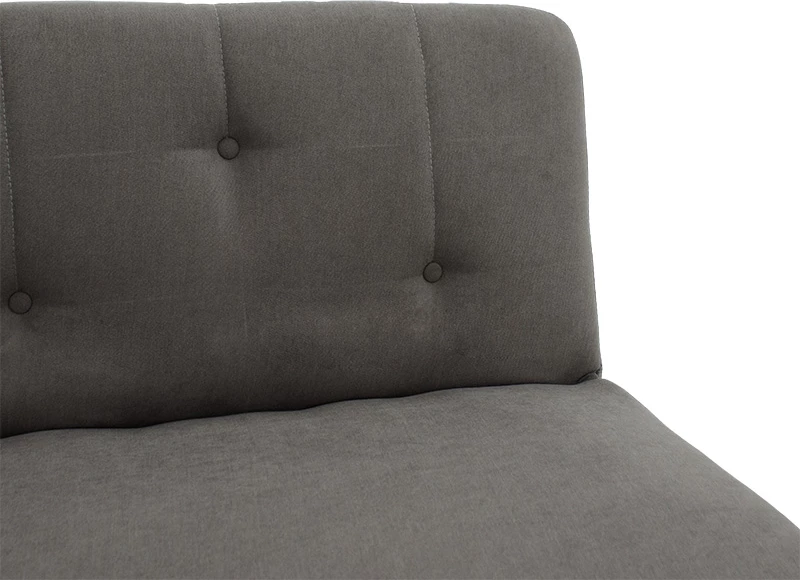 Divan-krevat Breathe, stof antracit, 167x77x73 cm