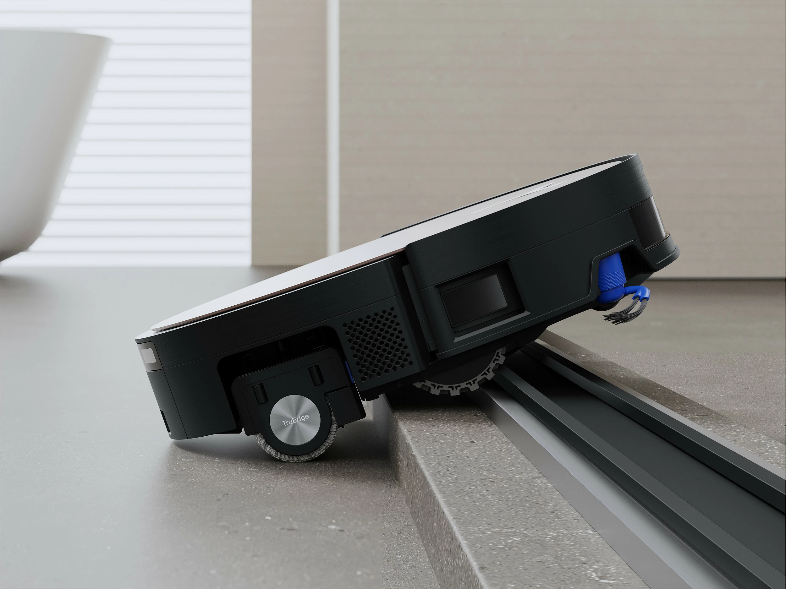 Robot fshesë-larës ECOVACS DEEBOT X11 OmniCyclone, me stacion pastrimi, i zi