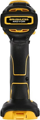 Aku-shurubullues DeWALT DCD709N-XJ, brushless, 18V, Li-Ion, zi/verdhë