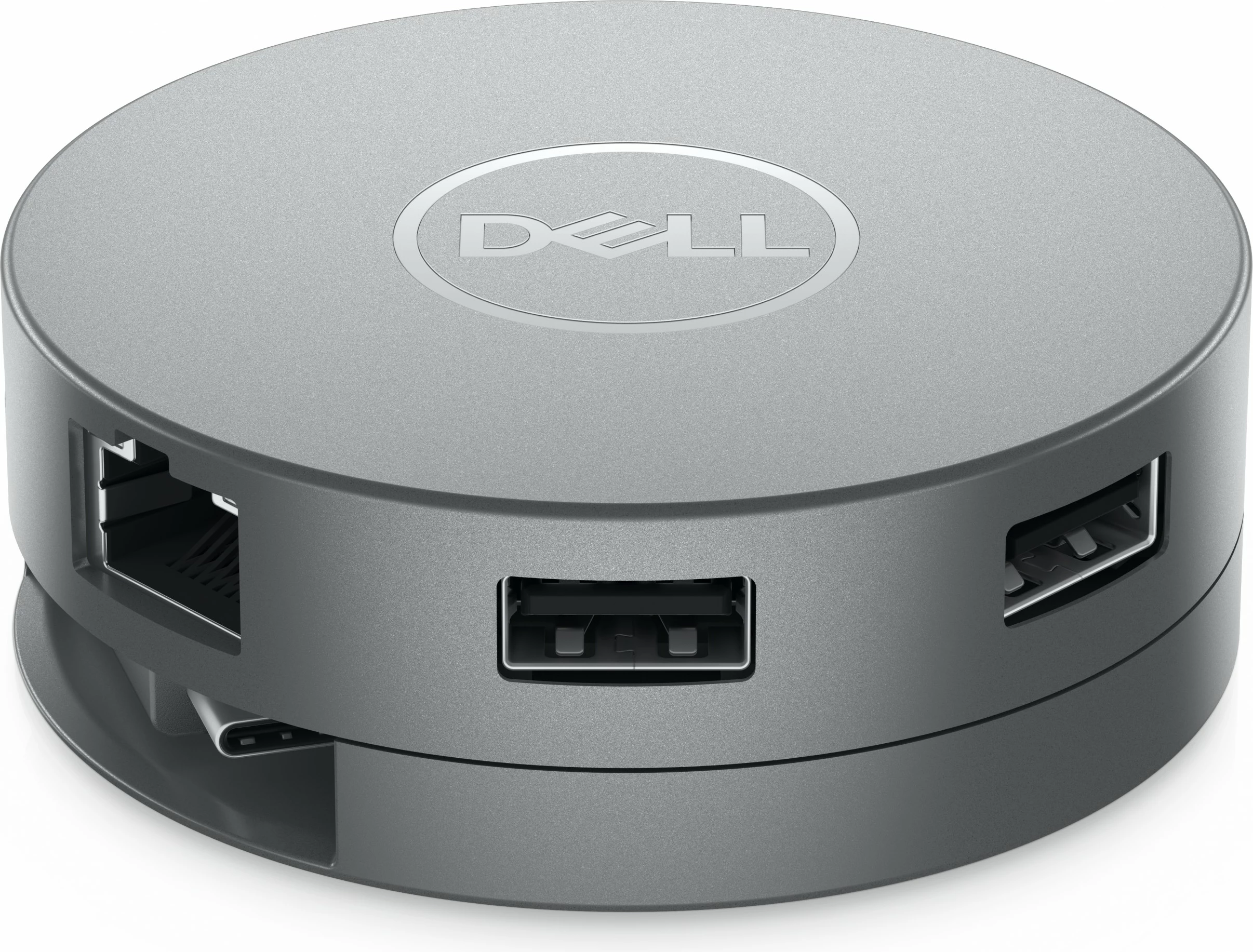 Adapter mobil USB-C DELL DA310, Wired, USB 3.2 Gen 2, Silver