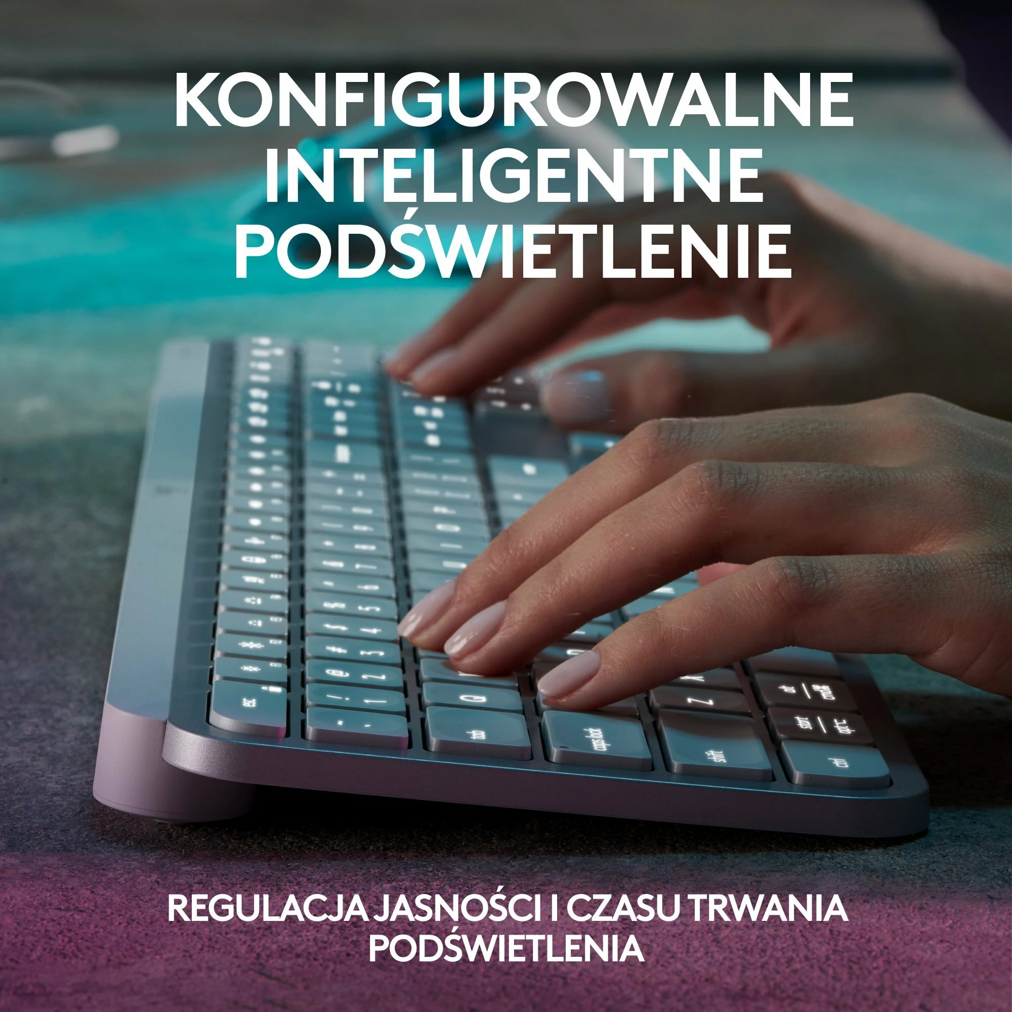 Tastierë wireless Logitech MX Keys S 920-011588, layout US INTL, me ndriçim, me numpad, gri 3