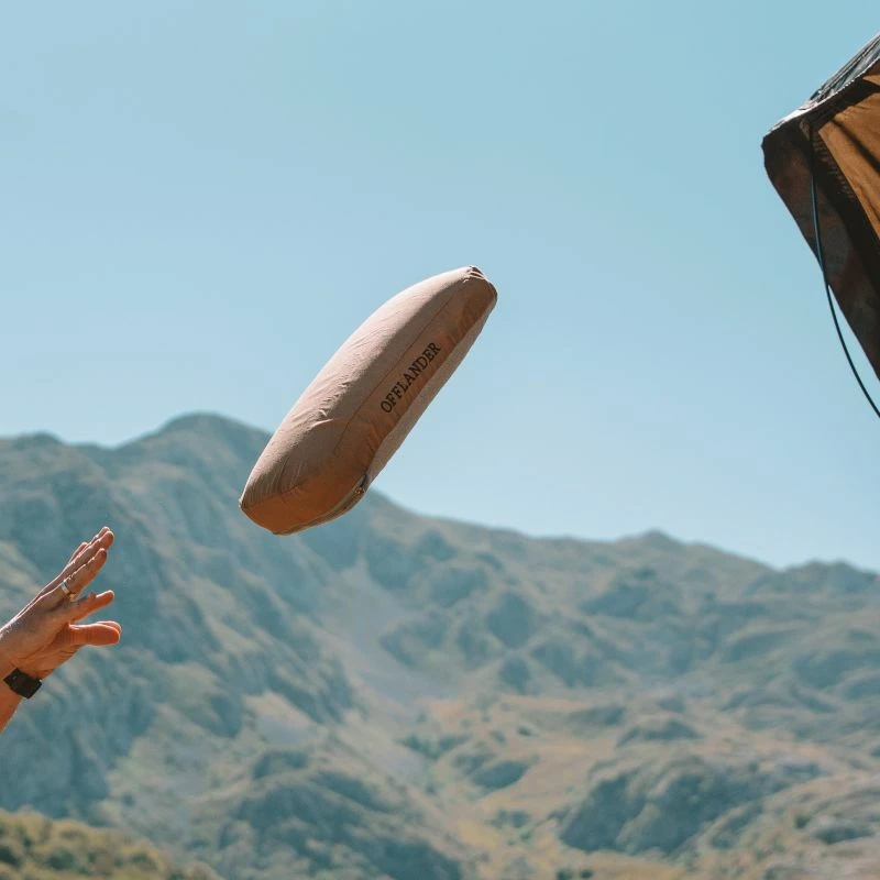 Jastëk kampingu Offlander