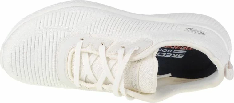 Atlete Skechers Bobs Squad Tough Talk 32504-WHT, të bardha