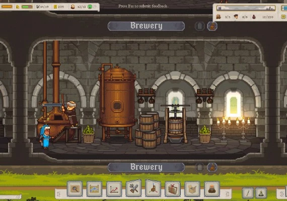 Ale Abbey: Monastery Brewery Tycoon EN/DE/FR/IT/RU/ZH/ES Global